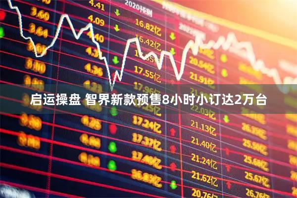 启运操盘 智界新款预售8小时小订达2万台