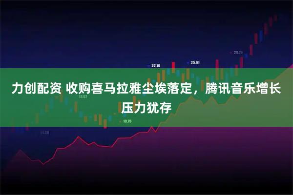力创配资 收购喜马拉雅尘埃落定，腾讯音乐增长压力犹存